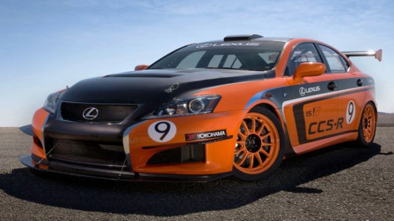 2013 Lexus IS F Pikes Peak race car