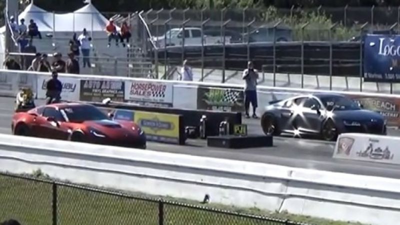 Corvette Z06 racing R8