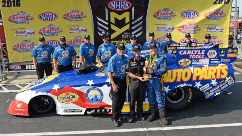 Capps winner circle Norwalk