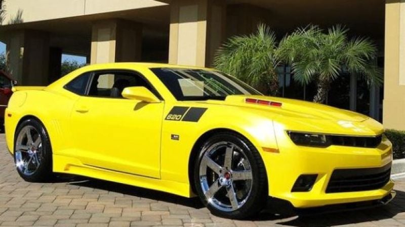 camaro saleen 620 black label