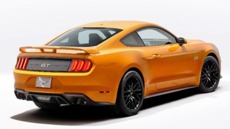 2018 mustang gt rear