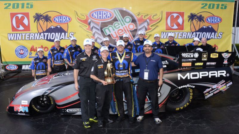 Matt Hagan winternational win