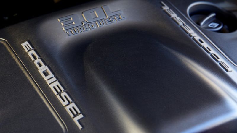 The Ram 1500 EcoDiesel engine