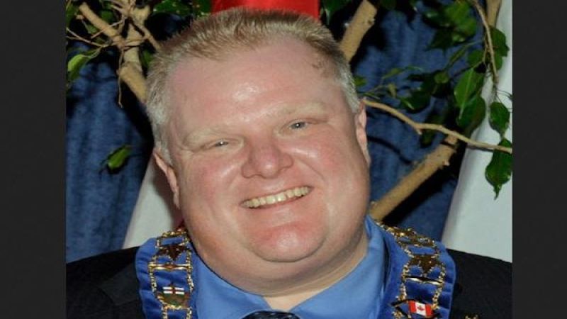 Toronto Mayor Rob Ford