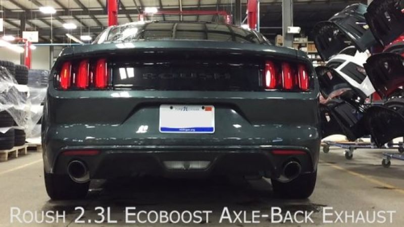 Roush Exhaust 2015 Ford Mustang EcoBoost