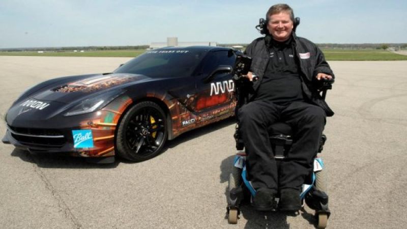 Sam SChmidt Corvette