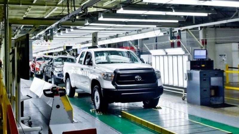 Toyota Texas line end