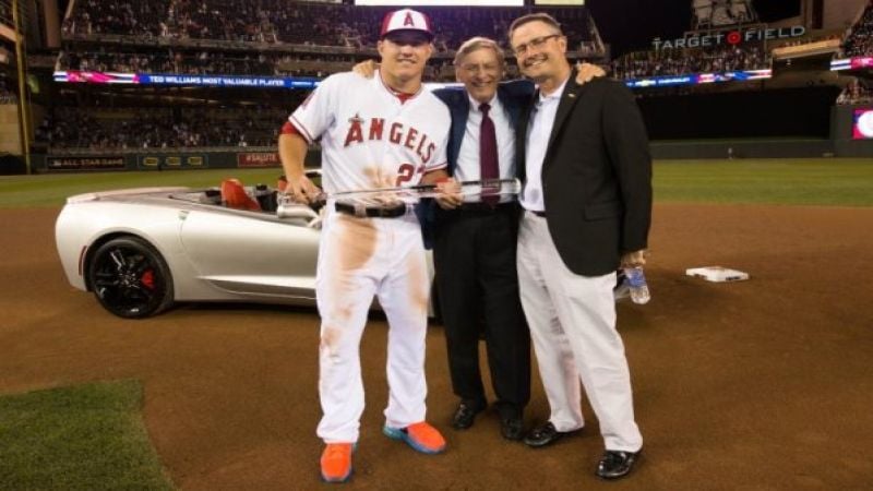 Mike Trout MVP Corvette