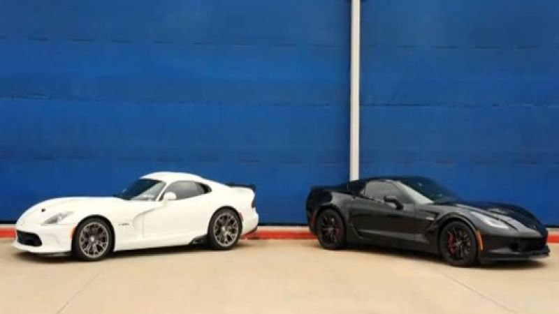 Dodge Viper TA vs 2015 Corvette Z06