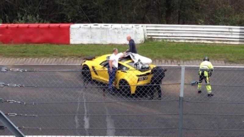 Wrecked 2015 Corvette Z06