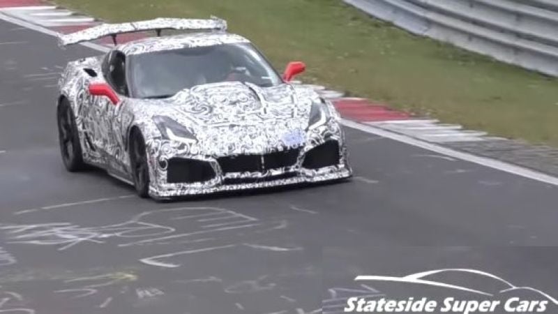 C7 Corvette ZR1 at the Nurburgring