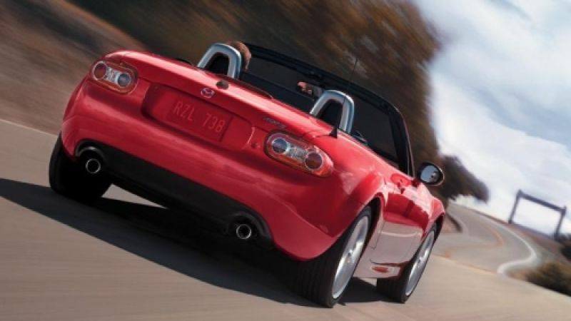 mazda miata lighter and muscle car