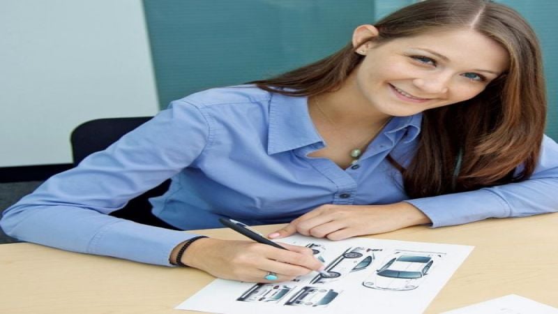 Anna Frey Porsche Designer Intern