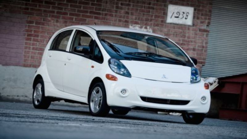 Mitsubishi i Electric car.