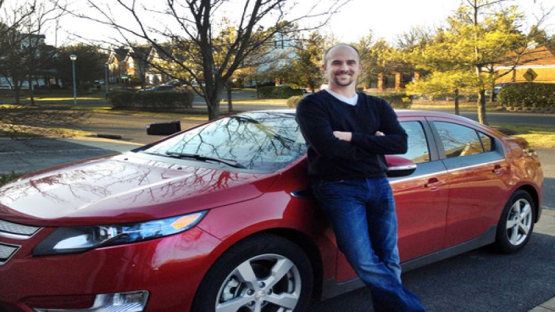 Bob Tanner, 2012 Volt owner and Iraq War Vet