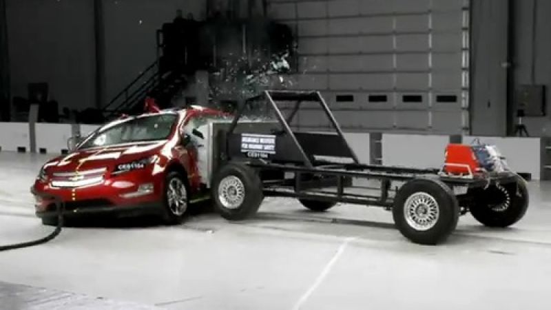 Chevy Volt crash test