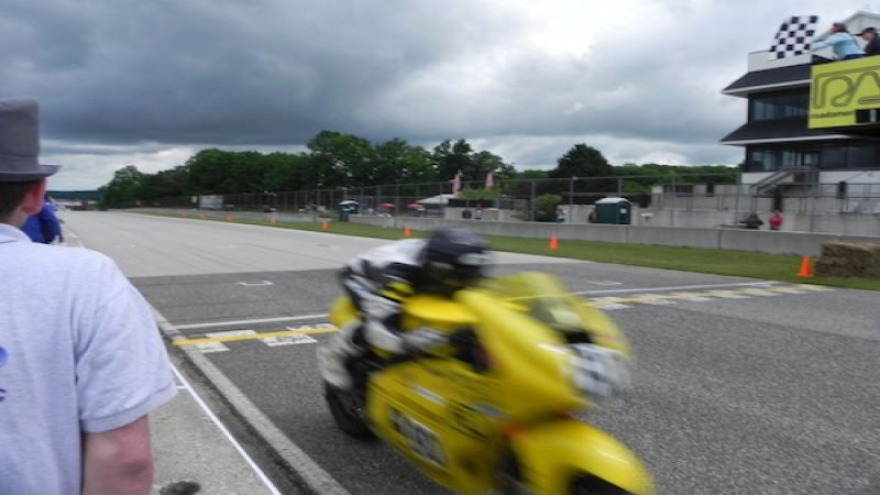 Lightning Motors winning the 2010 TTXGP race at Road America