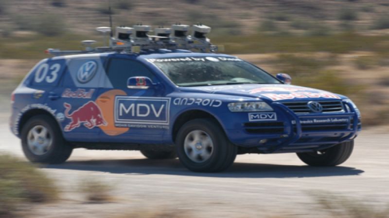 Stanford University DARPA Challenge vehicle, 2005