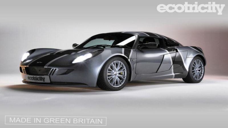 Ecotricity's Nemesis electric supercar