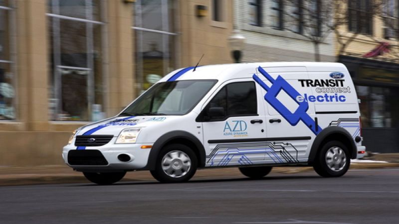 The Ford Transit Connect Electric