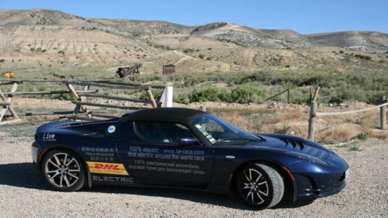 Tesla Roadster #507 in the Western US