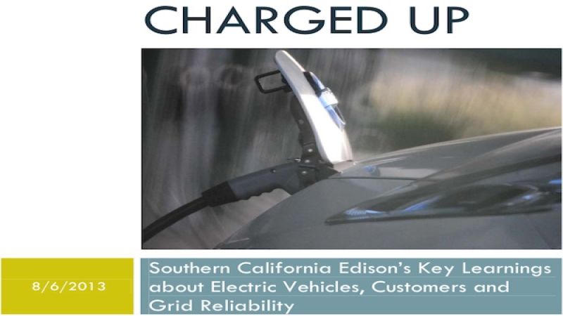 Electric car charging