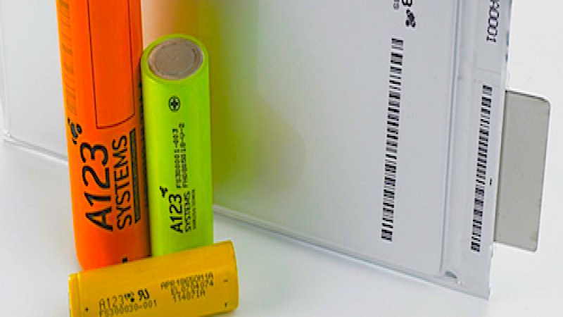 A123 receives needed funds to continue its operations