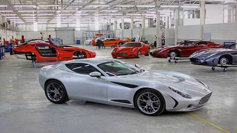 Thew best of British coupes, American engine and Italian body!