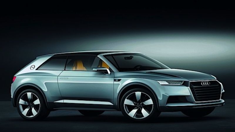 One of the German alternative energy cars at the PAris Auto Show