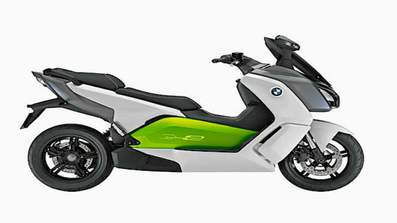 The BMW all electric C Evolution