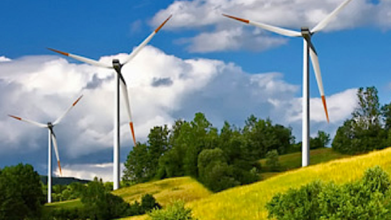 Clean energy has a very low footprint