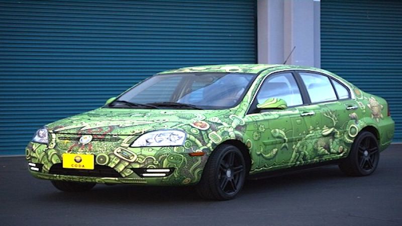 CODA electric vehicle