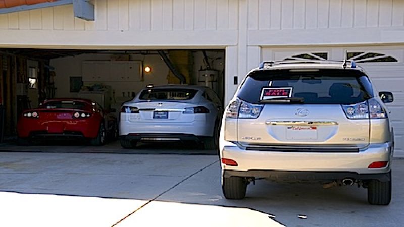 Another Model S replaces a gasoline car