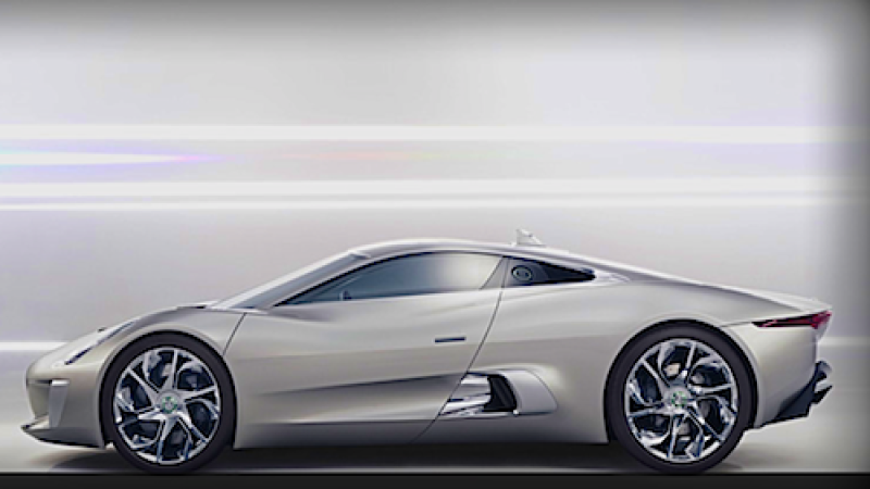 A Jaguar C-X75 PHEV at over $1M