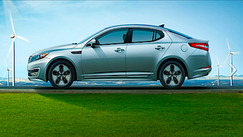 A great highway cruiser for Kia's Optmima Hybrid
