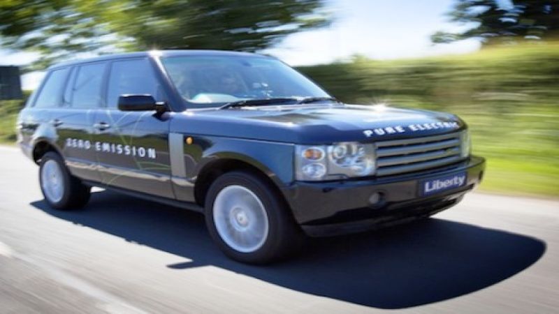 An Electric Range Rover