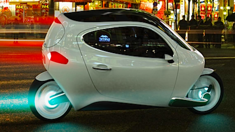 A self balancing act for a smart electric motorcycle