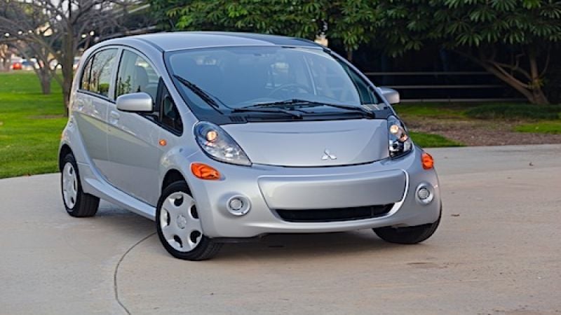 The wallet friendly electric Mitsubishi i