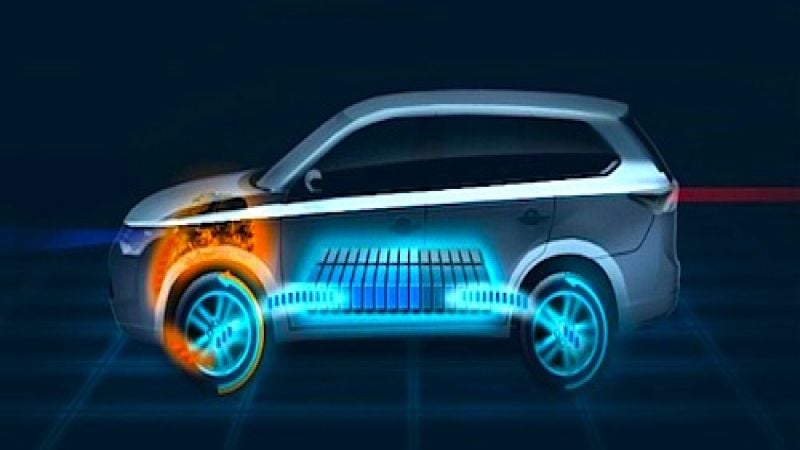 Mitsubishi's New Outlander PHEV redefines intelligent hybrid design