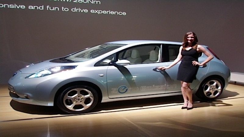 Nissan's Leaf and GM's Volt totalled 17,345 sales in 2011