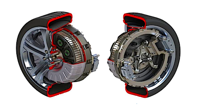In-wheel and in-hub electric motor are making headways