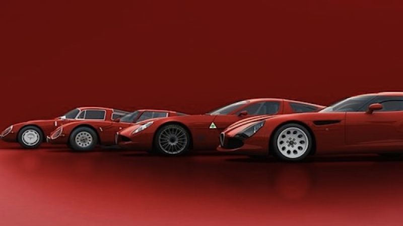 Afla Romeo TZ3, or a Zagato Viper?