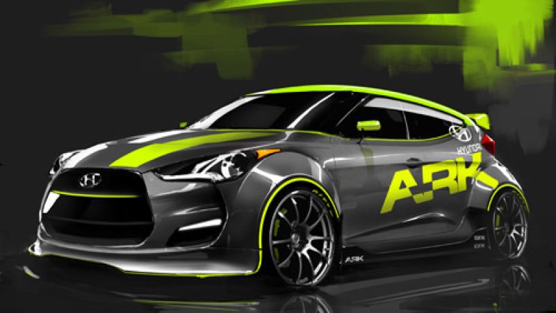 ARK Performance 2012 Hyundai Veloster SEMA show car