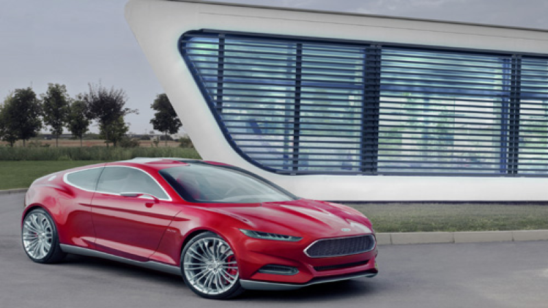Ford Evos Concept at Consumer Electronics Show in 2012