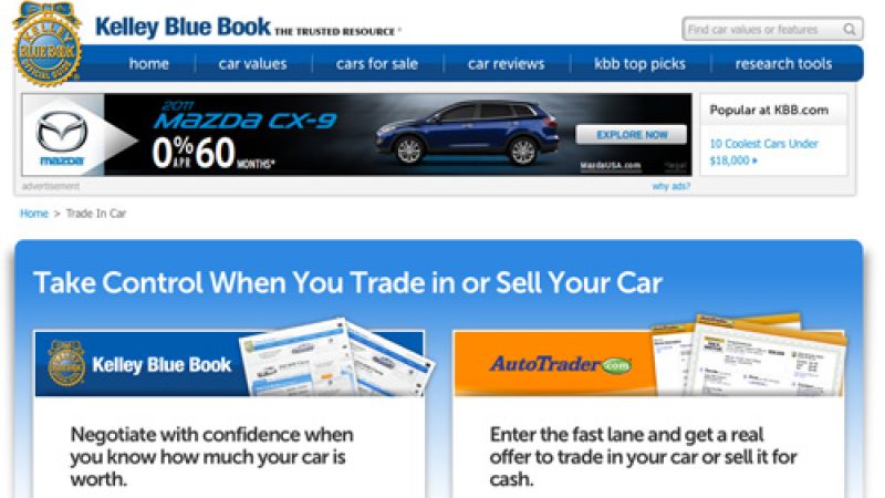 KBB.com Trade In Marketplace