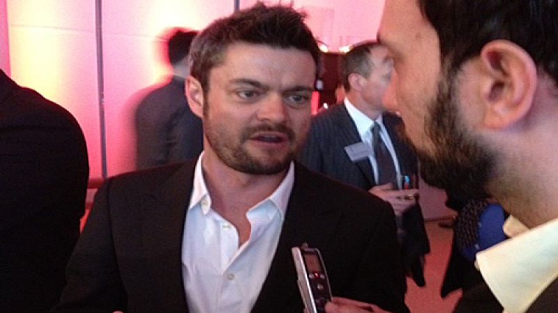 Lincoln Director of Design Max Wolff at unveiling of Lincoln MKZ