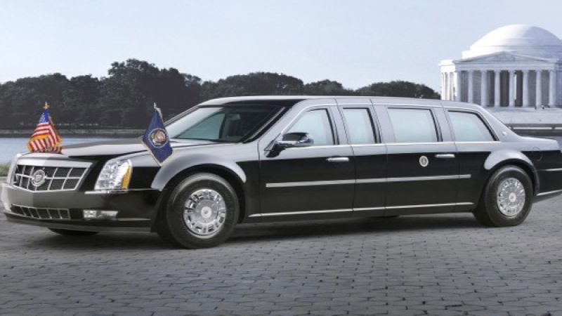 President Obama's 2009 Cadillac limousine.