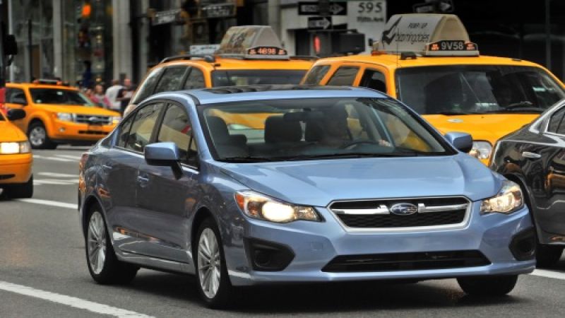 2012 Subaru Impreza four-door sedan