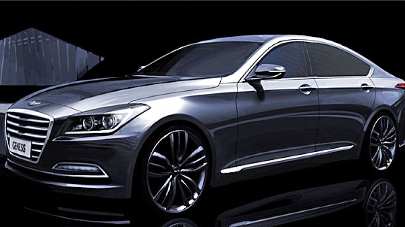 2015 Hyundai Genesis debuts in Korea