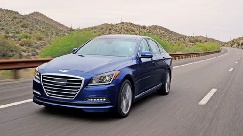 Hyundai Genesis car of Texas